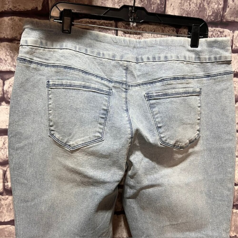Charlie Paige NWT Blue Pull On Pants Size XL - Picture 6 of 8